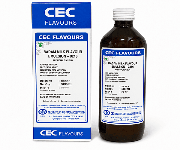 CEC – Badam Milk Flavour Emulsion – 0216