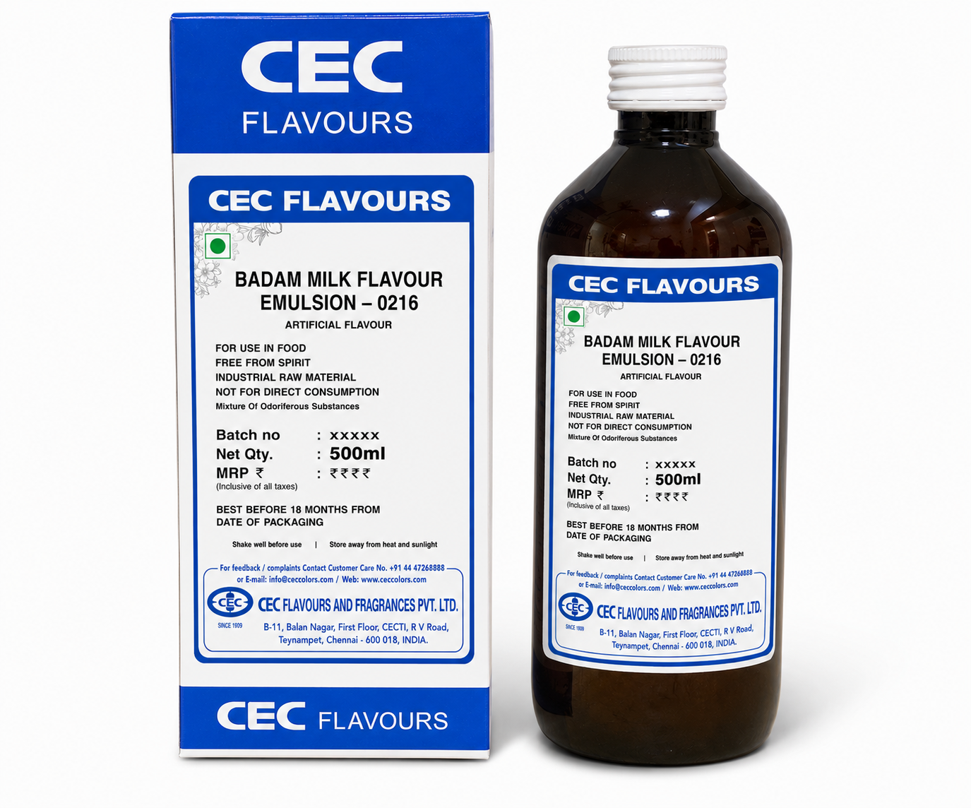 CEC – Badam Milk Flavour Emulsion – 0216