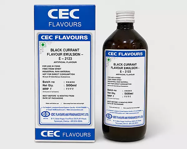 CEC – Black Currant Flavour Emulsion – E – 2123