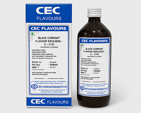 CEC – Black Currant Flavour Emulsion – E – 2123