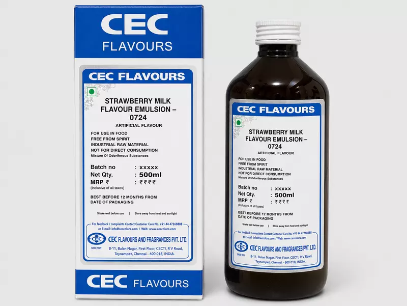 CEC – Strawberry Milk Flavour Emulsion – 0724