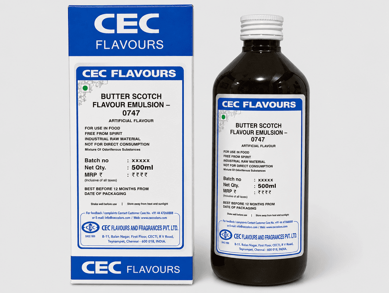 CEC-Butter Scotch Flv Emulsion- 0747