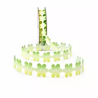 Flower Cut-out Shaded Ribbon