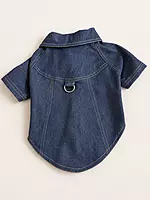 Classic Denim Dog Shirt