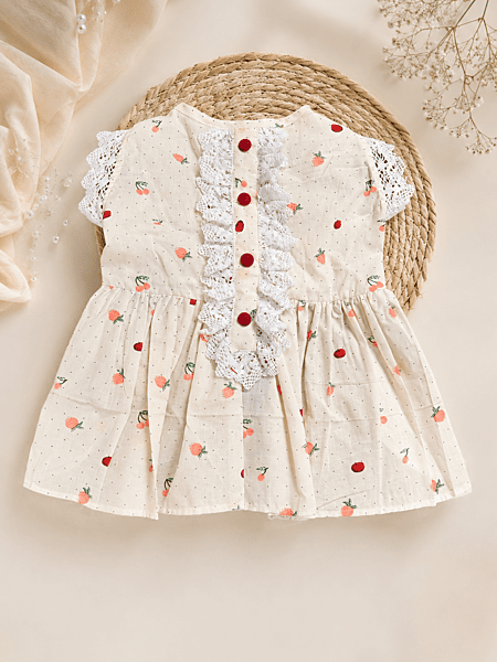 Berry Lace Twirl Dress