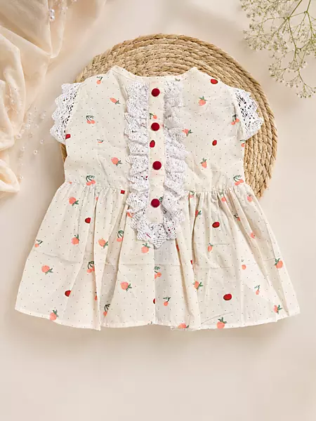 Berry Lace Twirl Dress