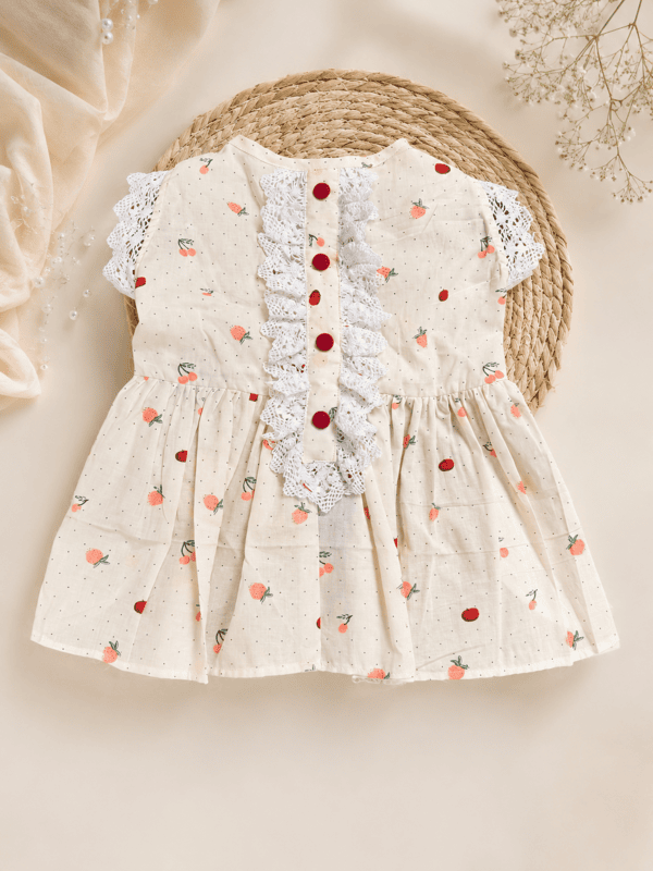 Berry Lace Twirl Dress