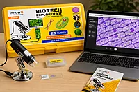 BioTech Explorer Kit | Digital Microscope Learning Kit for Life Sciences | Easy-to-Use, Connect & Play