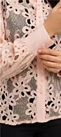 Stylish floral lace top