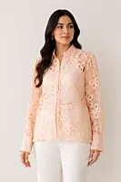 Stylish floral lace top
