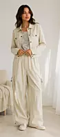 Western cargo Pant and Top