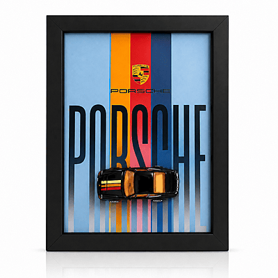 Porsche 911 Die Cast Car Frame