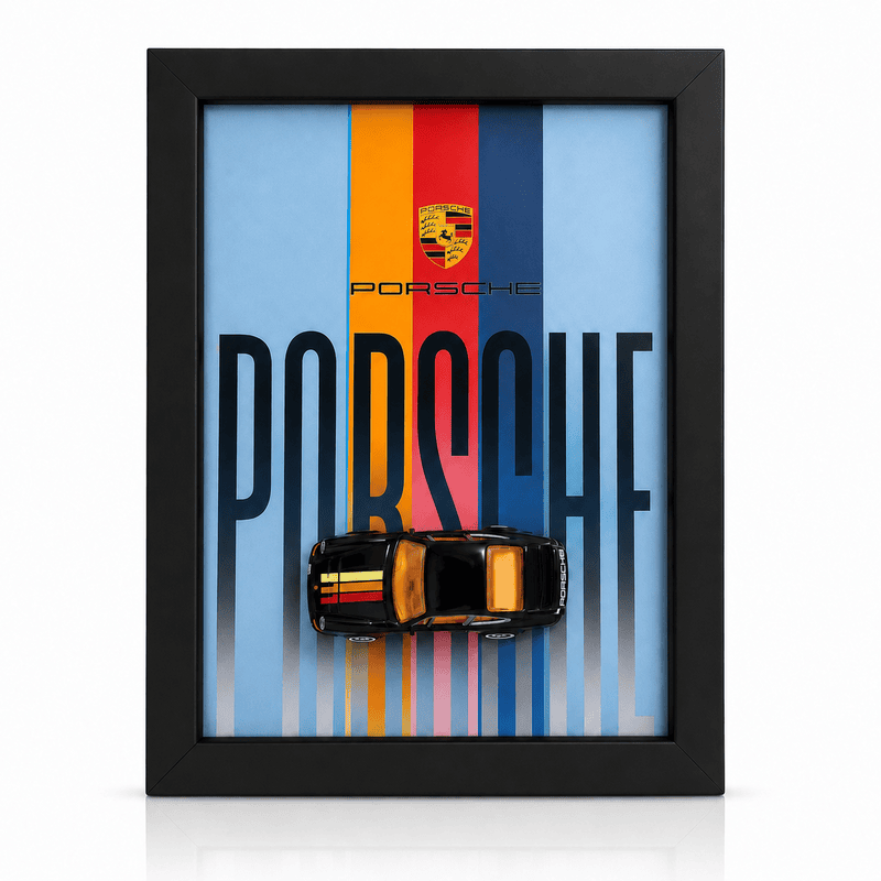 Porsche 911 Die Cast Car Frame