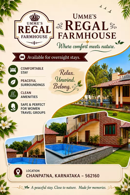 Umme's Regal Farm Channapattna