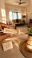 Handcrafted Geometric Bamboo Hair Clip – Eco-Friendly Hair Barrette,short & long
