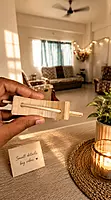 Handcrafted Geometric Bamboo Hair Clip – Eco-Friendly Hair Barrette,short & long