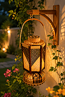 Handcrafted Bamboo Latern Lamp