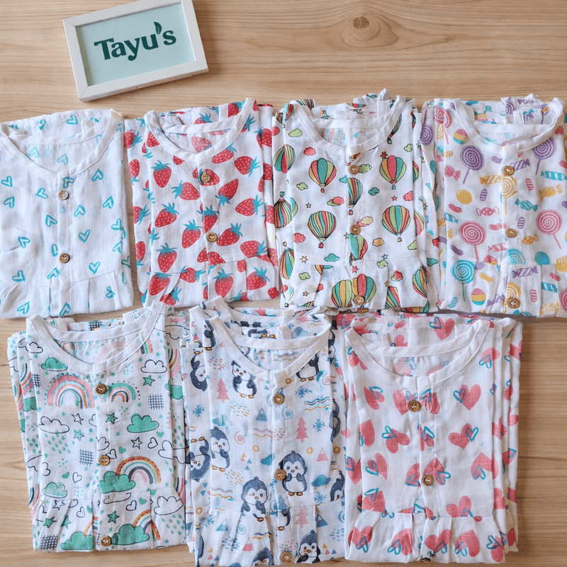 Muslin Frocks Combos