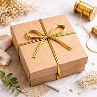 Metallic Gift Wrapping String – 3mm (Gold, Silver & Rose Gold)