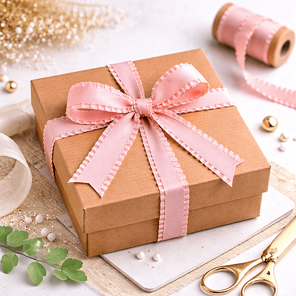 Ruffle Trim Fabric Ribbon