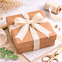 Ruffle Trim Fabric Ribbon