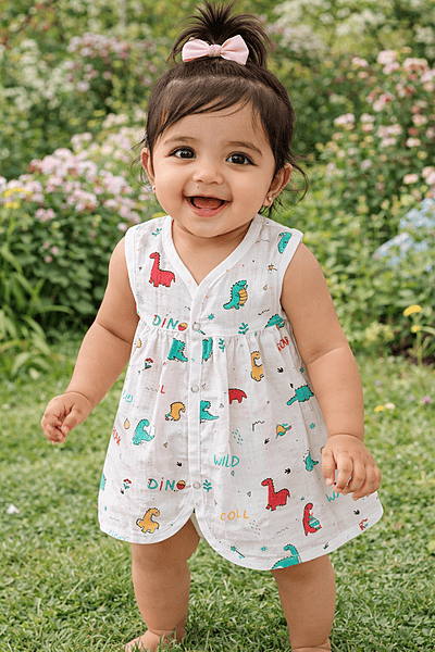 Muslin Frock - Dino