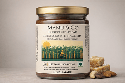 Chocolate Spread Sweetened With Jaggery