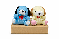 Puppy Teddy with Bow