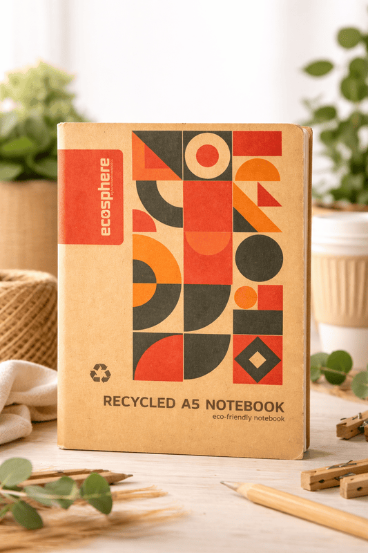 Recycled A5 Notebook | Eco-Friendly Notebook