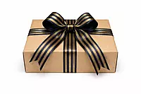 Royal Glitter  Gold Stripe Ribbon