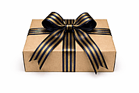 Royal Glitter  Gold Stripe Ribbon