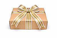 Royal Glitter  Gold Stripe Ribbon