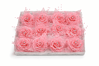 Soft Pink Pearl Embellished Rose