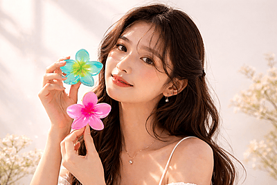 Flower clip Big size(Pack of 6)