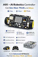 AIX – AI Board | Learn AI & ML with Hands-On Experiments | See | Hear | Think | Move