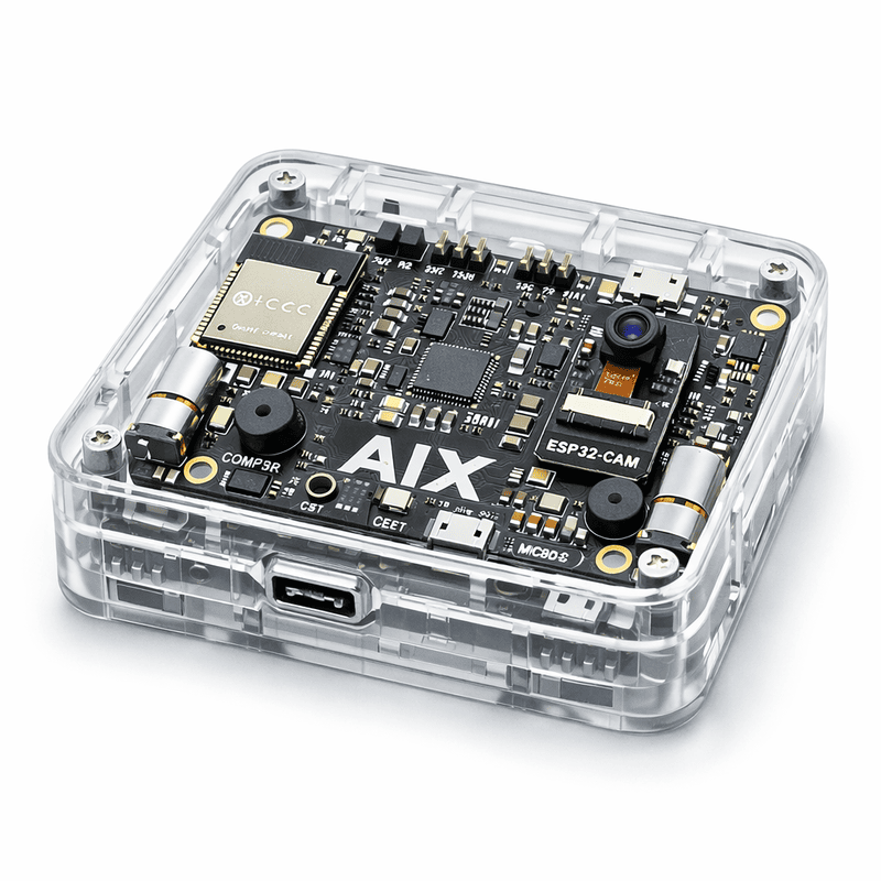 AIX – AI Board | Learn AI & ML with Hands-On Experiments | See | Hear | Think | Move