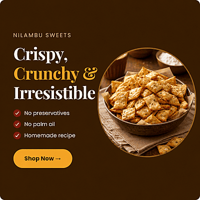 Nimki — Crispy Homemade Bihari Namkeen | Nilambu Sweets
