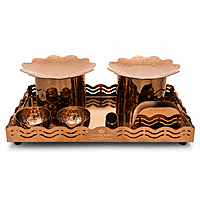 SNACK WARMER PVD FLOWER RG