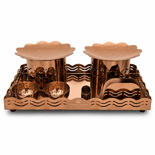SNACK WARMER PVD FLOWER RG