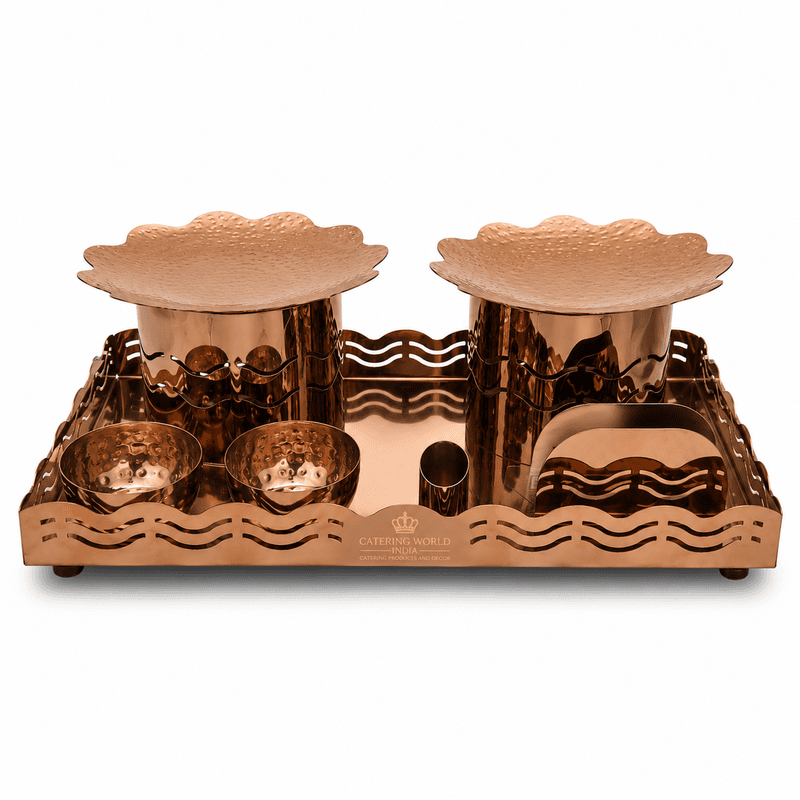 SNACK WARMER PVD FLOWER RG