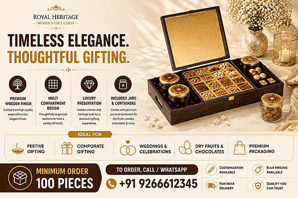Royal Heritage Wooden Gift Chest