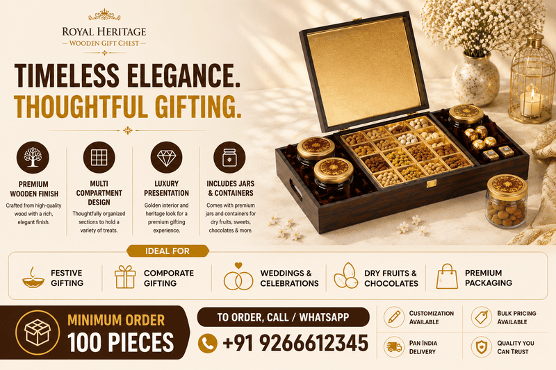 Royal Heritage Wooden Gift Chest