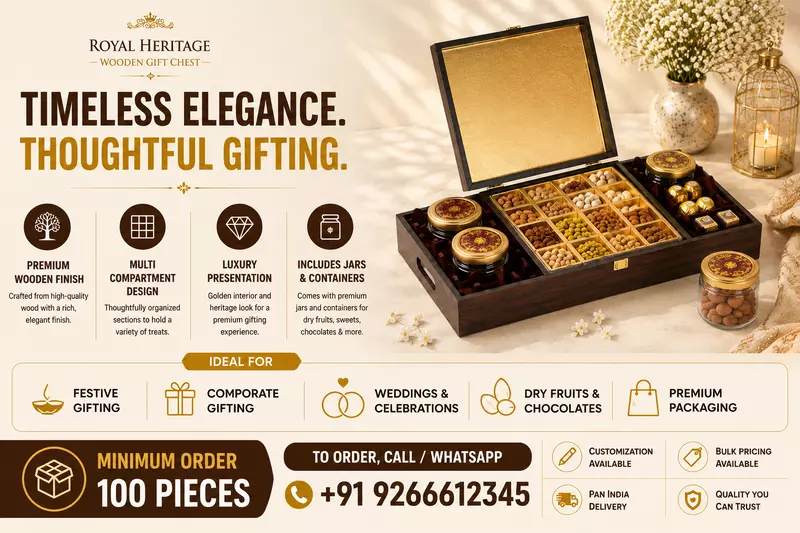 Royal Heritage Wooden Gift Chest