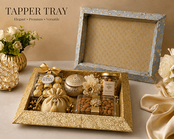 Premium Decorative MDF Tapper Tray