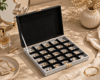 Premium compartment MDF storage box