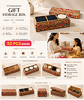 MDF gift storage box