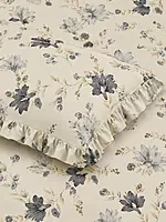 Luxury Frill Fitted Bedsheet with Soft Fabric & Elegant Ruffle Design for Modern Bedroom Decor