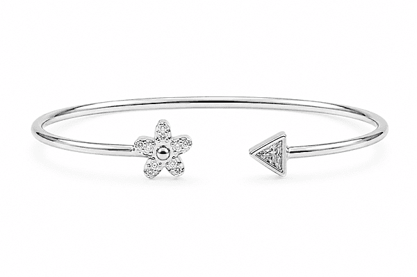 92.50 Silver  Bracelet For women Adjustable - Silver