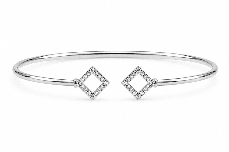 92.50 Silver Adjustable bracelet For women - Silver