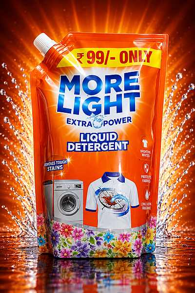 More light liquid detergent (washing machine)